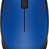 Мышь Logitech M171 Wireless Mouse синий/черный [910-004640]