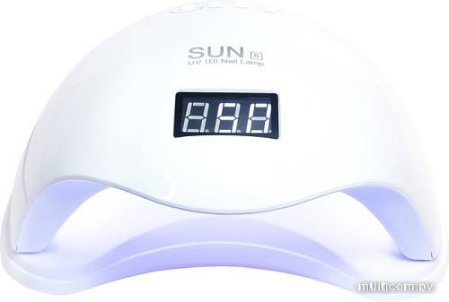 УФ-лампа Global Fashion Sun 5 48W с дисплеем (белый)