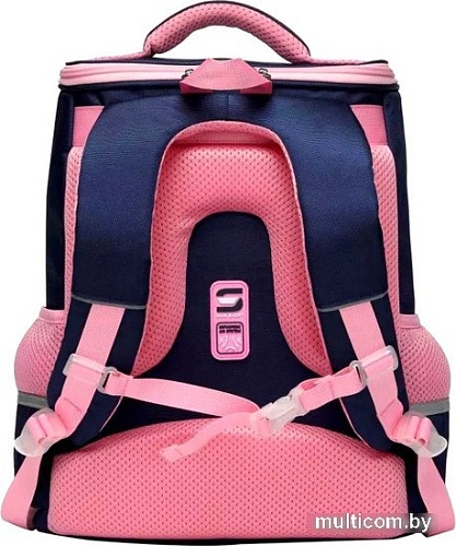Школьный рюкзак Sun Eight SE-2874 (темно-синий/розовый)