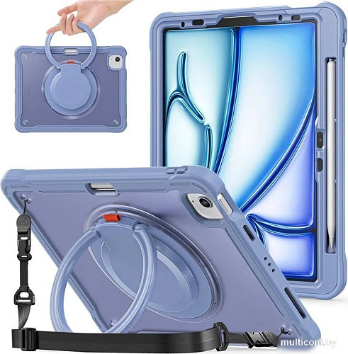 Чехол для планшета G-Case iPad Air 11 2024/Air 2022/2020 6602007239G (лавандово-серый)