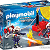 Конструктор Playmobil PM9468 Пожарные с водяным насосом