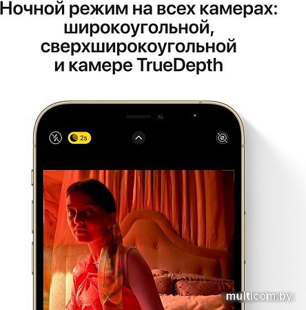 Смартфон Apple iPhone 12 Pro 512GB Восстановленный by Breezy, грейд A (серебристый)