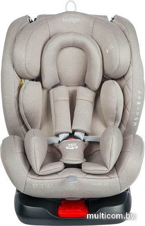 Детское автокресло Indigo Tourneo Isofix (бежевый)