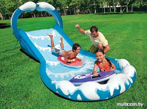 Надувной бассейн Intex Surf 'N Slide 406x167x163 (57469)