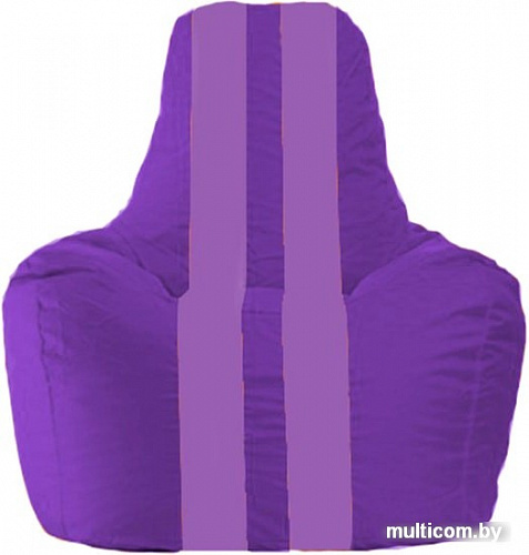 Кресло-мешок Flagman Спортинг С1.1-71 (фиолетовый/сиреневый)