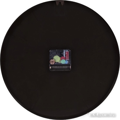 Настенные часы Рубин Классика 3020-002 (черный/золотистый)