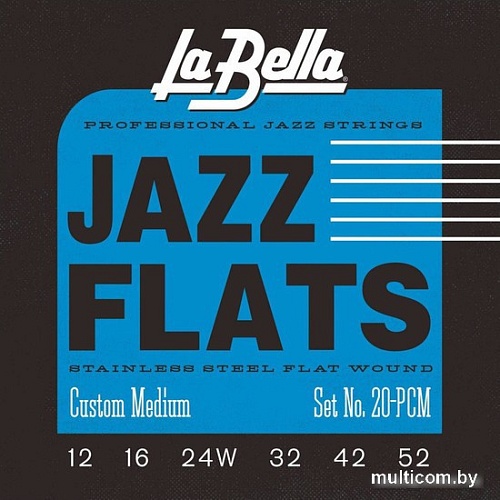 Струны для гитары La Bella 20PCM (012-052)
