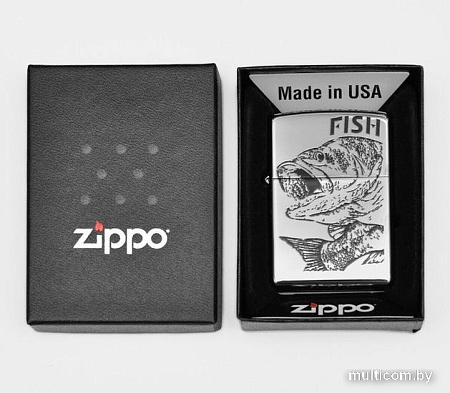 Зажигалка Zippo 250 Fish - Big Mouth