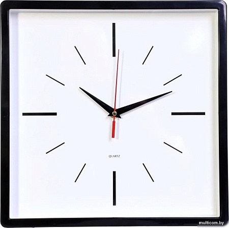 Настенные часы Бюрократ WallC-S61P30/Black