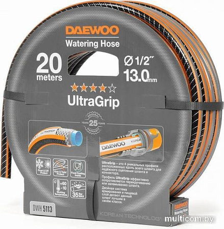 Шланг Daewoo Power UltraGrip DWH 5113 (1/2'', 20 м)