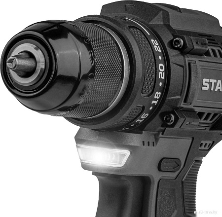 Дрель-шуруповерт Ставр SDD 12BL-2K (с 2-мя АКБ, кейс)