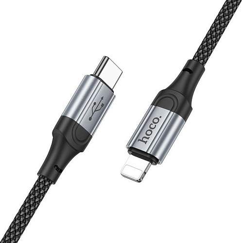 Кабель Hoco X102 USB Type-C - Lightning (1 м, черный)