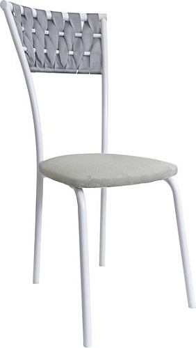 Стул Лидмаш SO-10 (белый/светло-серый)