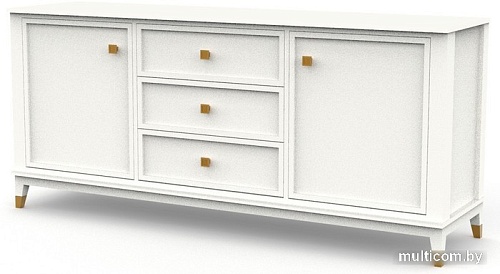 Тумба Молодечномебель Nevada B3D2 ВМФ-1910 (дуб оксфорд)