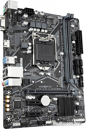 Материнская плата Gigabyte H410M H (rev. 1.0)