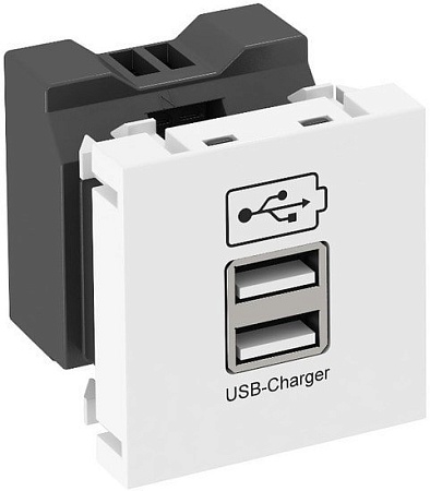 Розетка USB OBO Bettermann MTG-2UC1.2 RW1 6105291