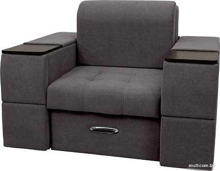 Сириус Лидер-13 НПБ 135x110 (Eva 24 велюр темно-серый)