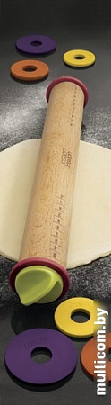 Скалка Joseph Joseph Adjustable Rolling Pin 20085 (разноцветная)