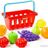 Корзина игрушечная Полесье Набор продуктов с корзинкой №2 46963