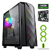 Корпус GameMax Diamond COC BK (черный)