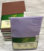 Постельное белье Альвитек Поплин однотонный на резинке 90x200x25 ПР-ПО-Р-090-ЛАВ (лавандовый)