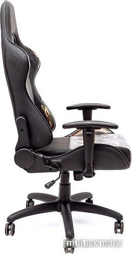 Кресло AksHome Military Eco (черный/камуфляж)