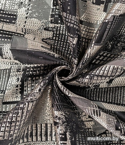 Штора Legrand Мегаполис 2x2.6 58120655 (черный/бежевый)