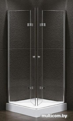 Душевой уголок Cezares ELENA-W-ASH-2-80/100-C-Cr