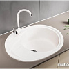 Кухонная мойка Mixline ML-GM17 551942 (белый)