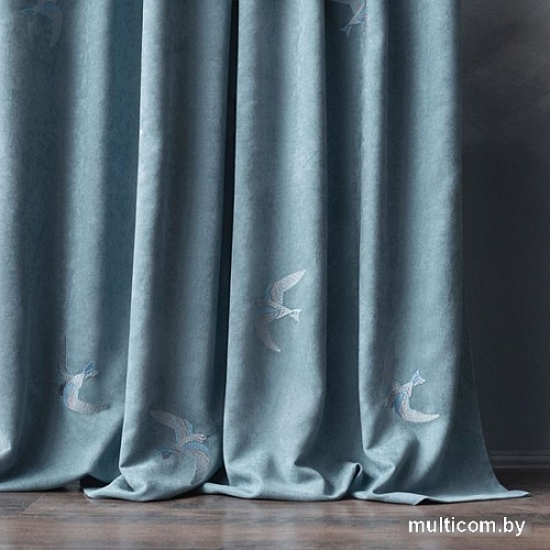 Комплект штор Pasionaria Либерти 290x230 (2 шт, голубой)