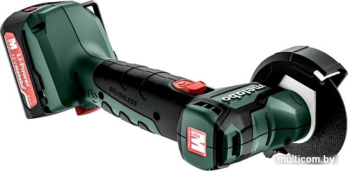 Угловая шлифмашина Metabo PowerMaxx CC 12 BL 600348500 (с 2-мя АКБ, кейс)