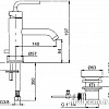 Смеситель Jacob Delafon Purist E14402-4A-CP