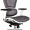 Кресло Norden Hero White YS-0810H-T(E+E)W (белый/серый)