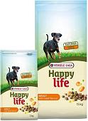Сухой корм для собак Happy Life для взрослых собак с говядиной 15 кг + 3 кг Promo