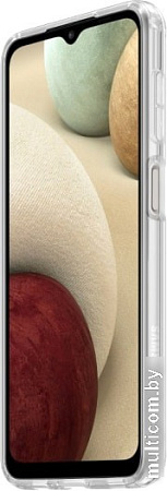 Чехол Samsung Silicone Cover для Galaxy A12 (белый)