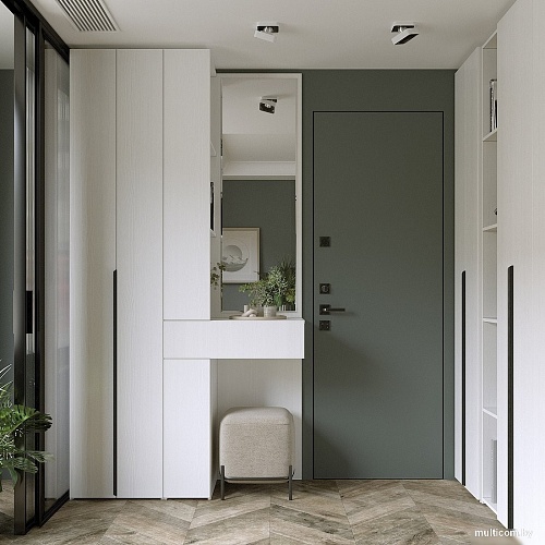 Угловое окончание Евва Лайн 02R ЛН-TU.450.02R (бодега белый)