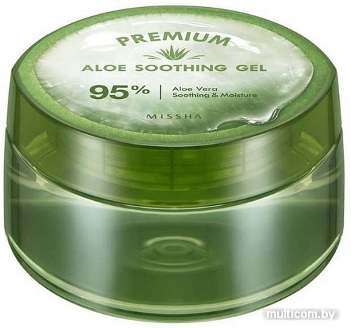 Missha Premium Cica Aloe Soothing успокаивающий 300 мл