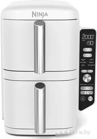Аэрофритюрница Ninja Double Stack XL 2-Drawer Air Fryer 9.5L Wit SL400EUWH