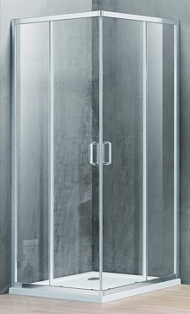 Душевой уголок Adema Glass Vierkant 80х80 (прозрачное стекло)