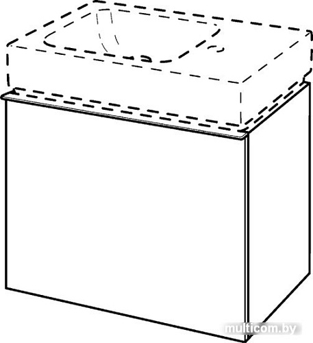 Keramag iCon XS тумба под умывальник (840052000)