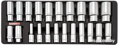 Набор торцевых головок Toptul GAAT2202 22 предмета