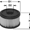 Clean filters MG1676