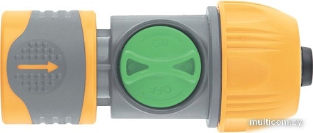 Коннектор Palisad быстросъемный универсальный 1/2-3/4 с переключателем 66254