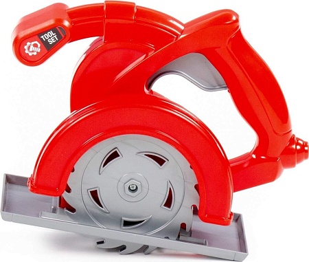 Электропила игрушечная Полесье 90430 (красный)