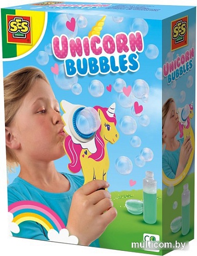 Мыльные пузыри SES Creative В форме единорога 02278