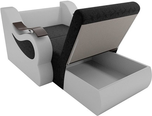 Кресло Лига диванов Меркурий 100679 60 см (черный/белый)