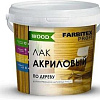 Лак Farbitex Profi Wood акриловый универсальный по дереву 0.9 л