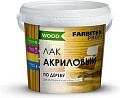 Лак Farbitex Profi Wood акриловый универсальный по дереву 0.9 л
