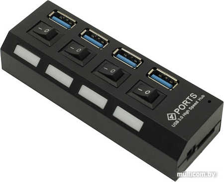 USB-хаб SmartBuy SBHA-7304-B
