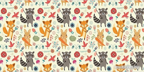 Корзина JoyArty Милые лесные звери gaba_50004